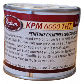 KPM 6000 THT, peinture cylindres, culasses