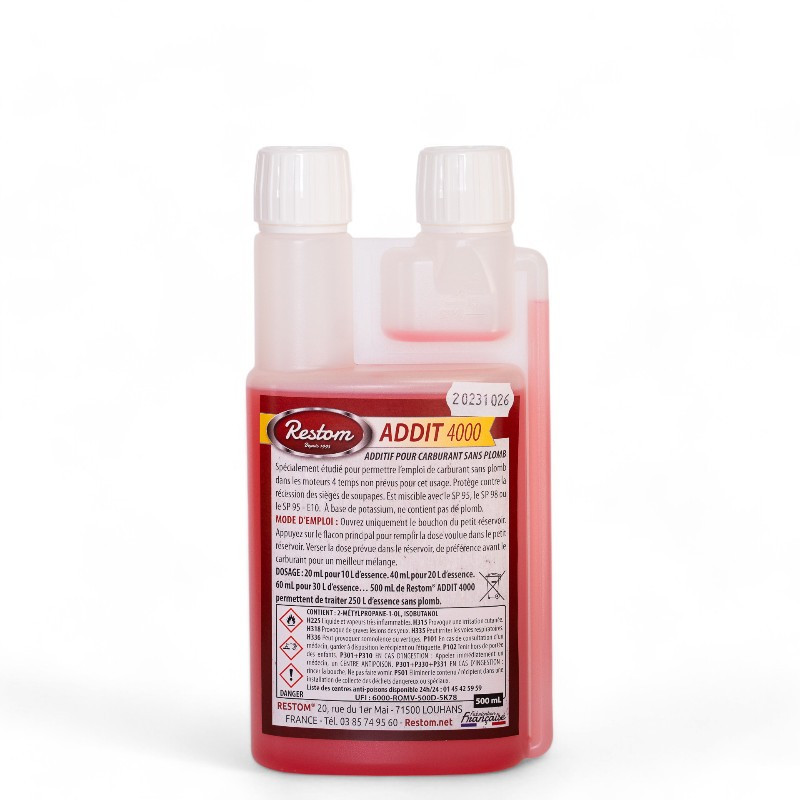 Restom Addit 4000 - Additif pour carburant sans plomb